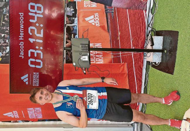 Folkestone's Henwood sets new PB in Sweden