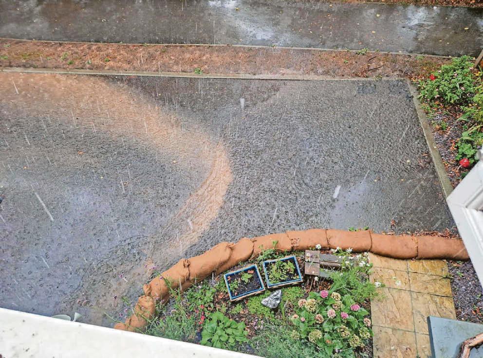 Families left shattered after flood sweeps through homes