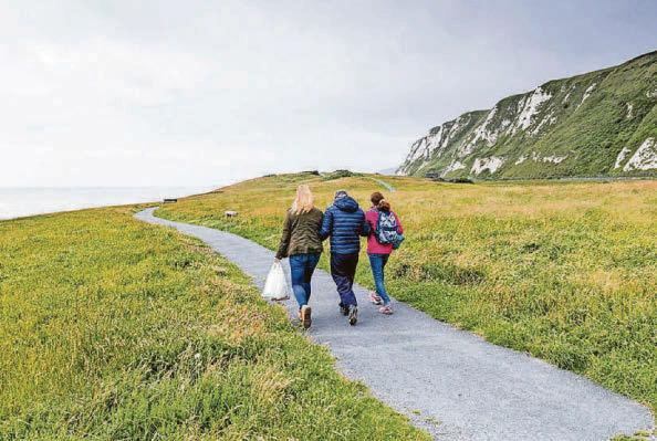 A mini-paradise reclaimed from the waves