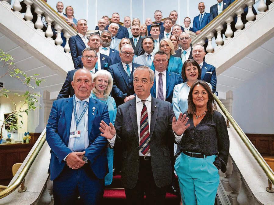 Farage defends party's 'slow start' on vital council work