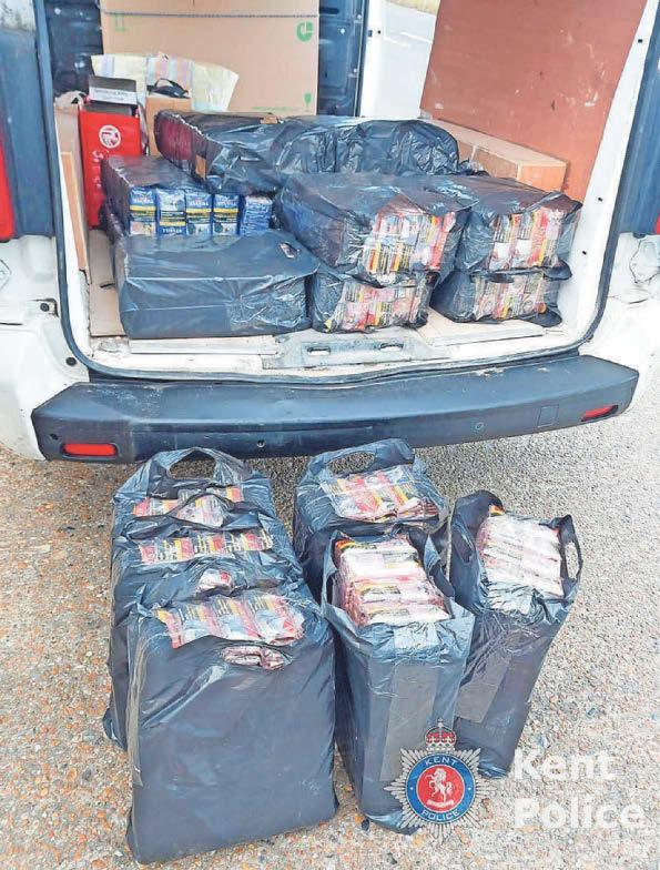 Cash and illicit tobacco seized as joint operation targets criminal traders