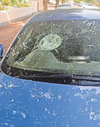 One held after dozens of vehicles vandalised