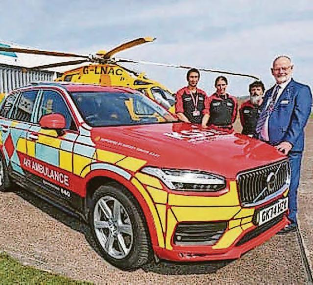 Rotarians join big fundraiser to buy emergency vehicle