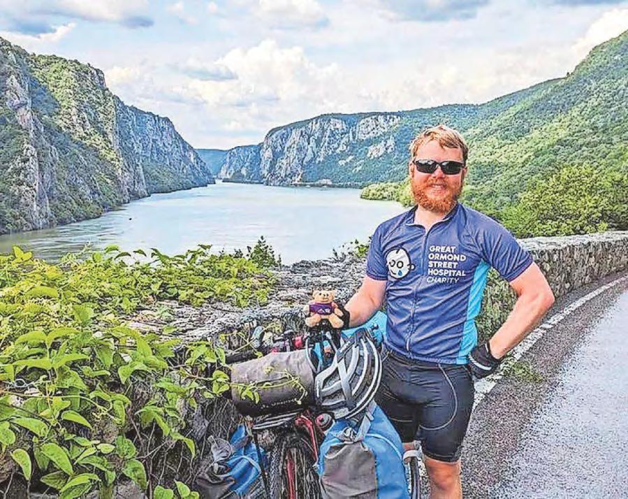 Jacob saddles up for final 5,000 miles of his epic fundraising ride