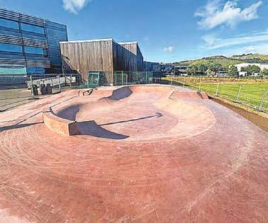 Big opening for Folkestone Academy's new skatepark