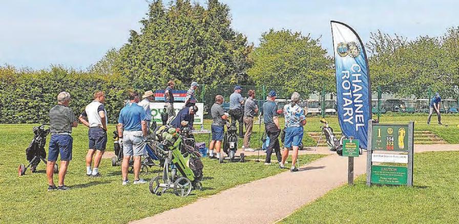 Rotary golfers raise thousands for Pilgrims Hospices charity