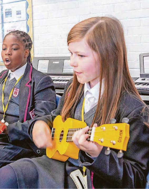 Arts Council recognition is music to the ears of school
