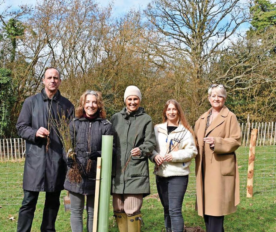 Teamwork leads to 7,000 new trees being planted