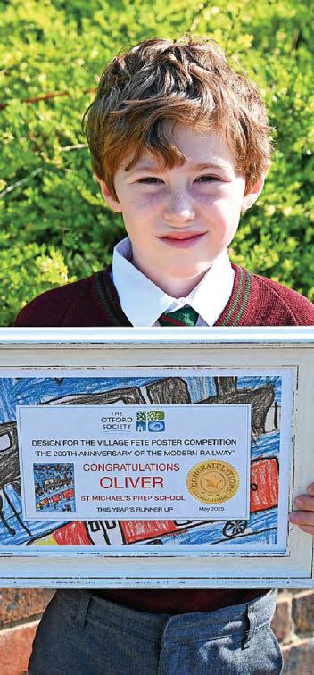 Pupils celebrate success in fete poster contest