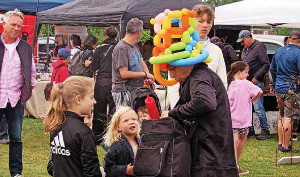 All the fun of the fete!