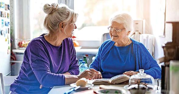 Care company's campaign to recruit people over 55