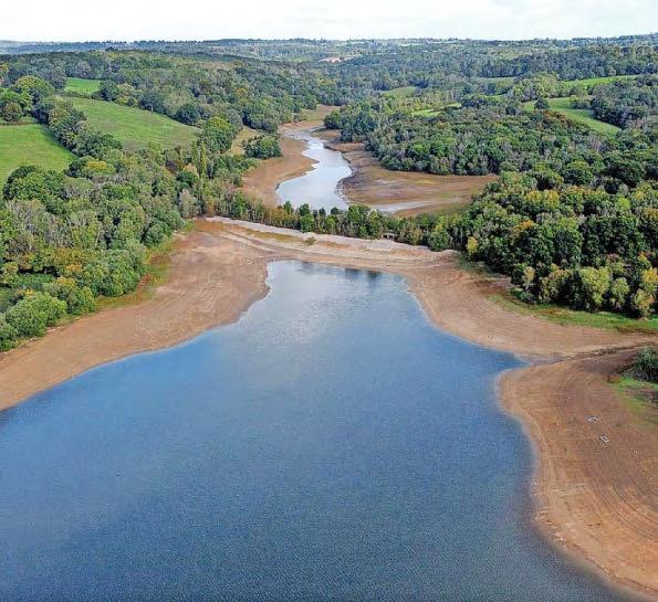 Reservoir levels below normal after driest spring in 64 years