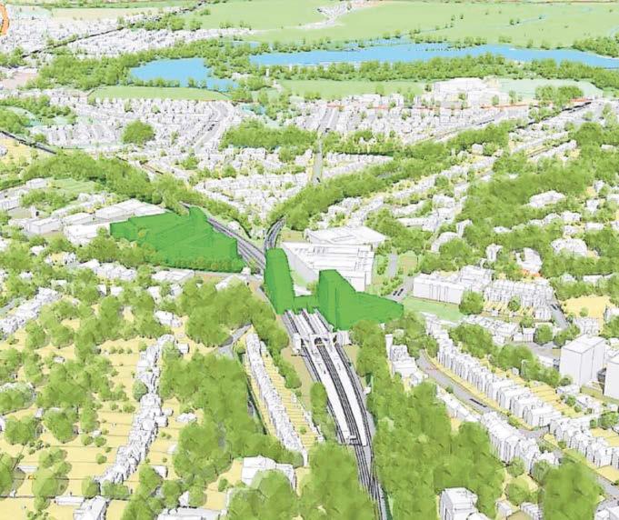 Height of proposed buildings at station concerns council