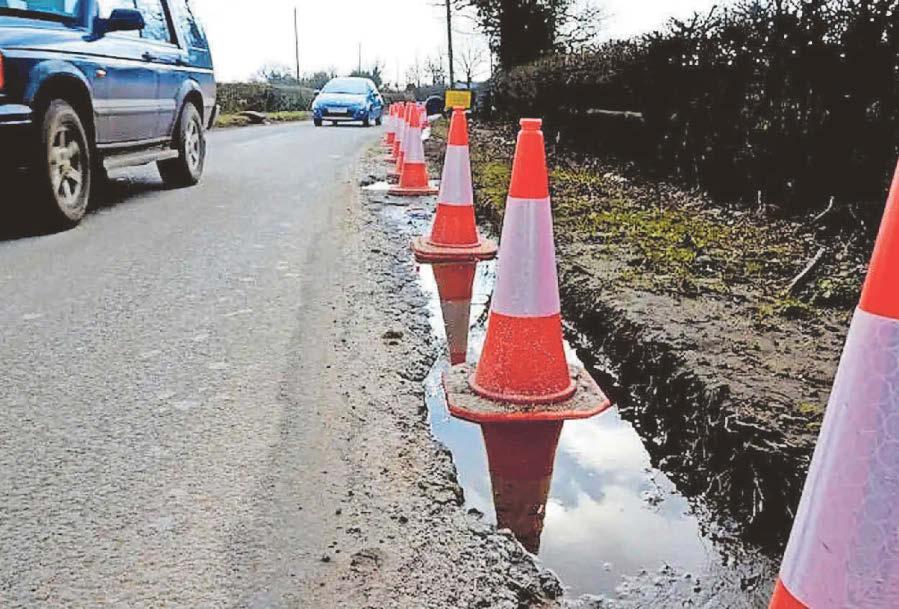 Council defends low level of payouts for pothole damage