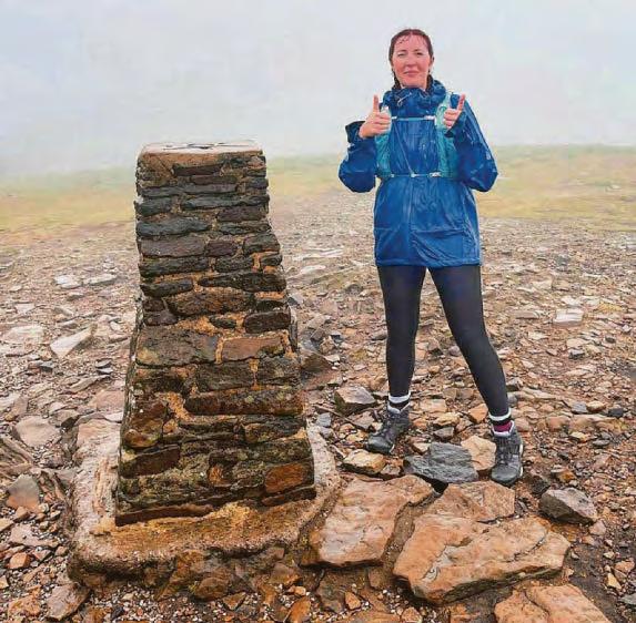 Sepsis survivor tackles Three Peaks for charity