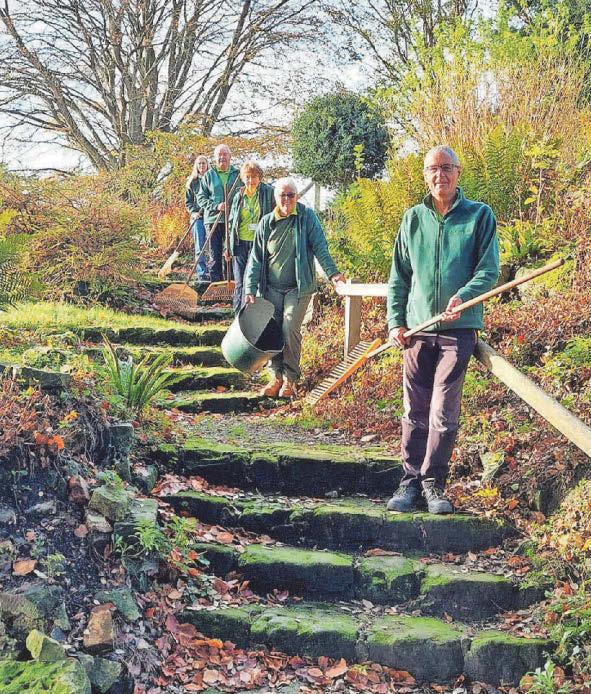 Three decades of volunteering has seen estate bloom