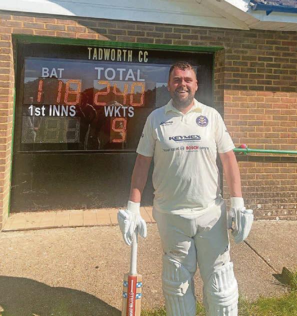 Hyde's ton steers Horley seconds to first day win