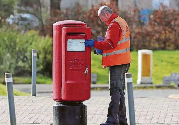 Royal Mail fall short of target for 1st-class letters to RH area