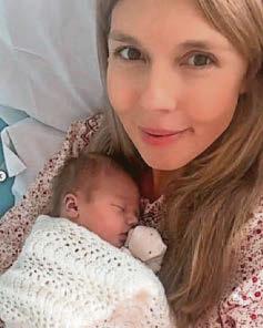 Baby joy for ex-PM and wife