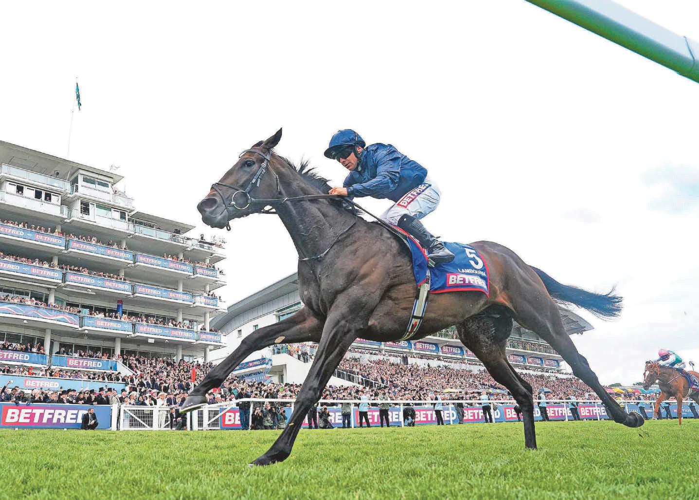 LAMBOURN GIVES O'BRIEN HIS 11TH DERBY SUCCESS