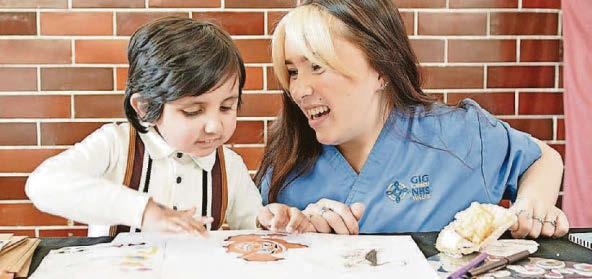 NURSE BACK IN HER 'SECOND HOME'