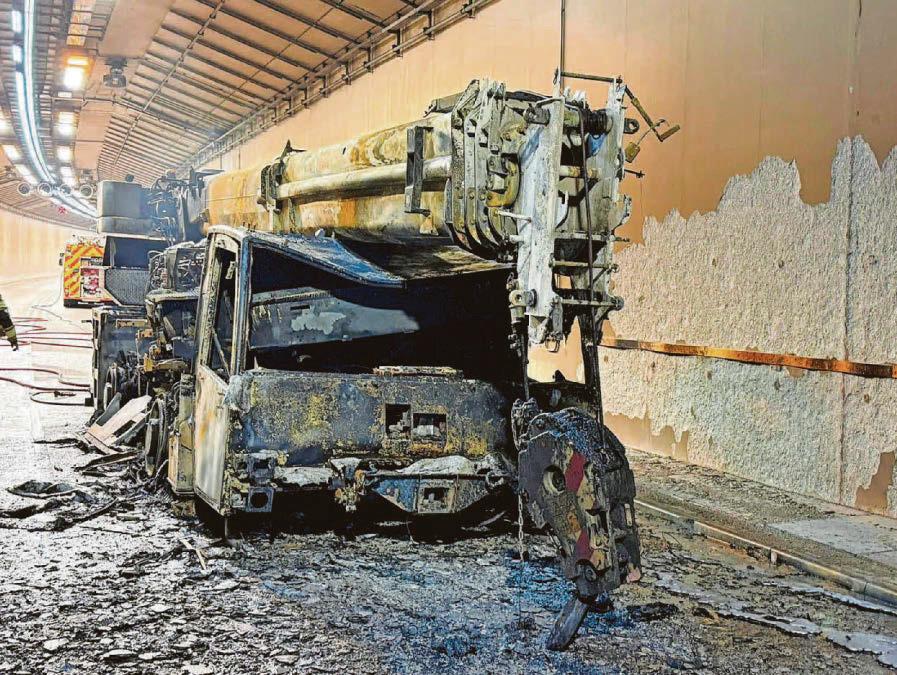 SPRINKLER QUERY AFTER TUNNEL FIRE