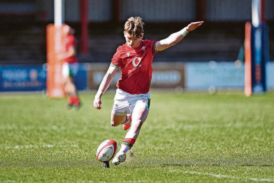 A CARPENTER IS OUT TO PUT HIMSELF IN WELSH RUGBY'S SHOP WINDOW