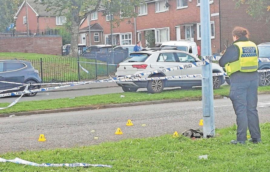 ONE INJURED AFTER REPORTS OF PEOPLE BEING HIT BY CAR