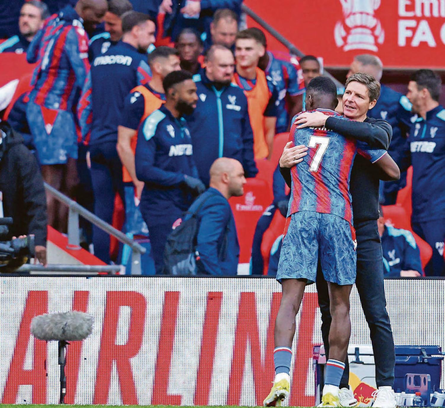 'I'll leave the dancing to the others in the dressing room'