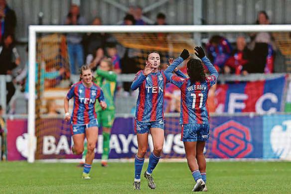 Larkin's late drama earns Palace women well-deserved point against Leicester