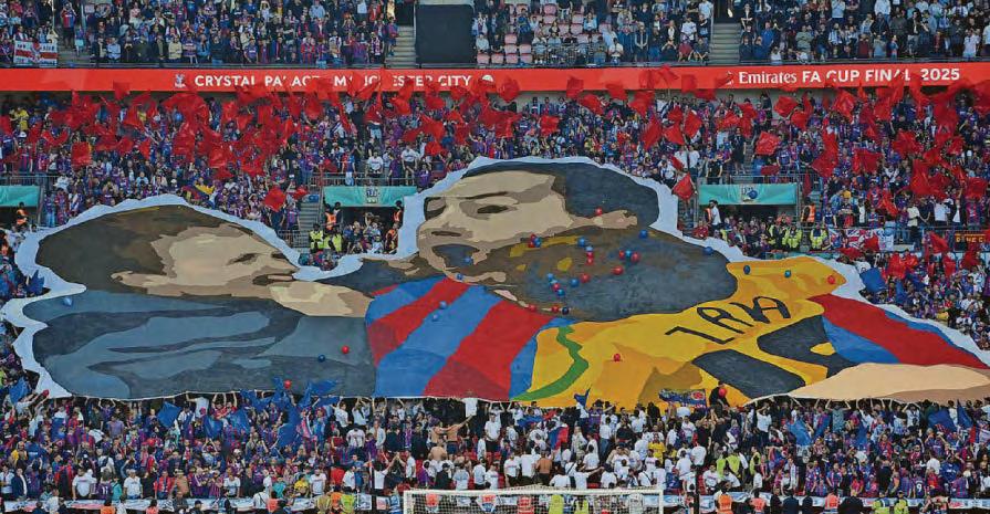 Palace fans who helped bring back the magic of the FA Cup