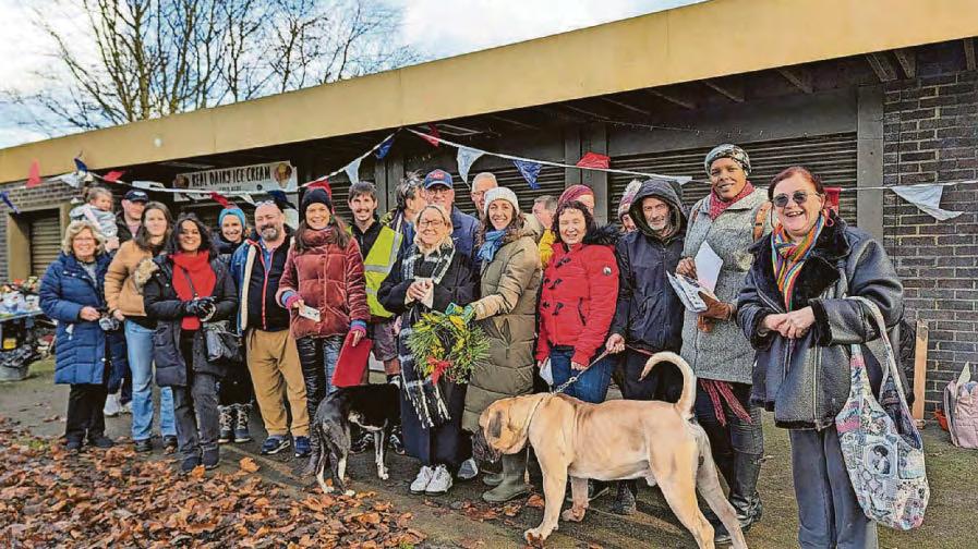 Community's frustration as squatters occupy park café