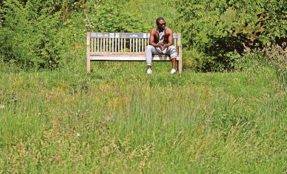 Trying to keep cool as the city feels the heat