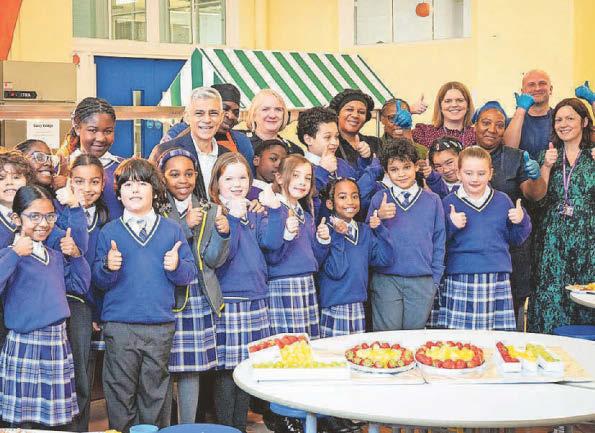 London Mayor makes pledge to protect free school meals funding