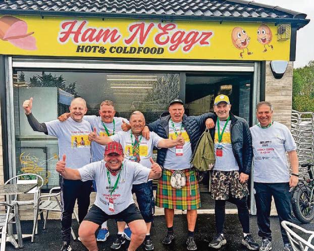 £5k raised by Tony's team