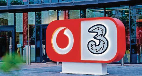 Vodafone to spend £1.3bn on network after merger