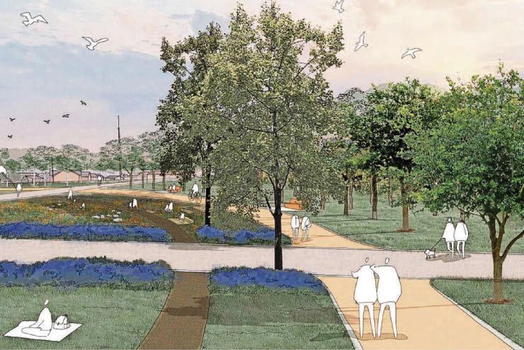 Investment in green spaces