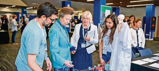 Paisley pupils have a royal appointment at research showcase