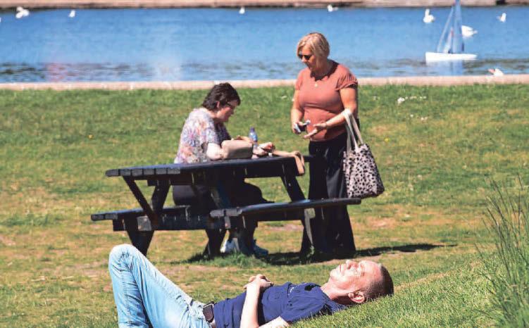 Park's garden flying the flag for Paisley