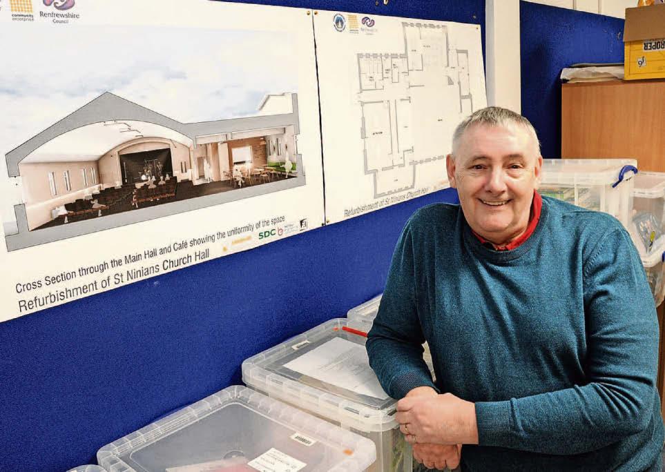 Big step forward in takeover plan for Ferguslie hall