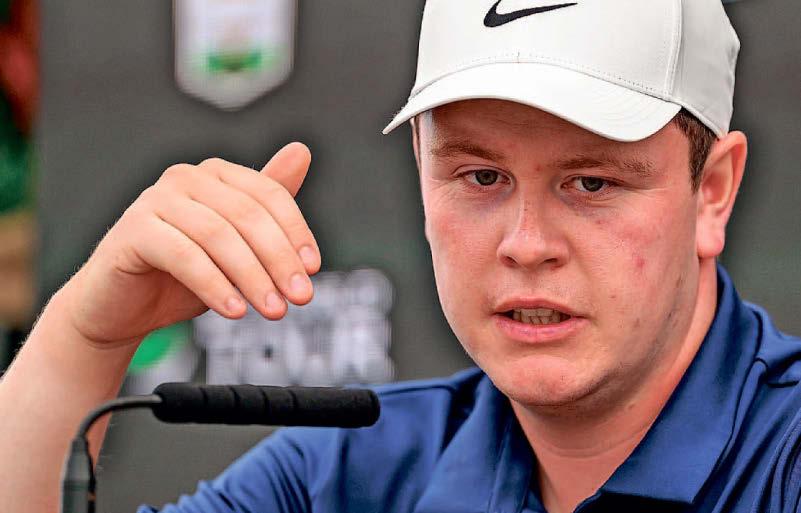 ‘Right now I want to smash my clubs up to be honest with you...'