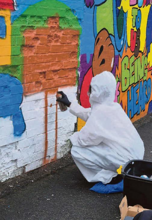 It's wall about hope for future of Paisley