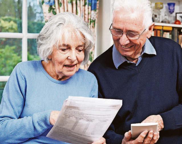 A winter warmer for pensioners