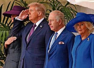 A real royal welcome for US’s Trump