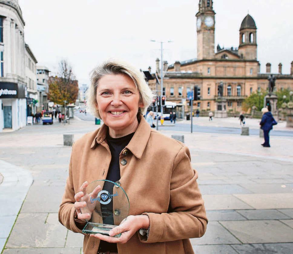 CELEBRATING TOWN’S ‘NEW ERA OF ENTERPRISE