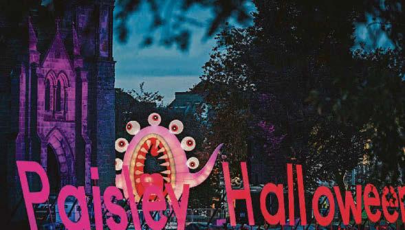 A spook-tacular boost for Renfrewshire