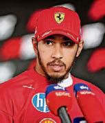 Hamilton told to calm down by Ferrari