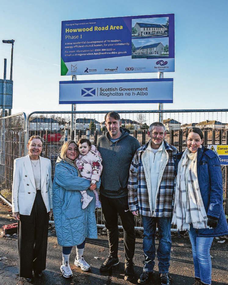 Residents visit site of their new homes