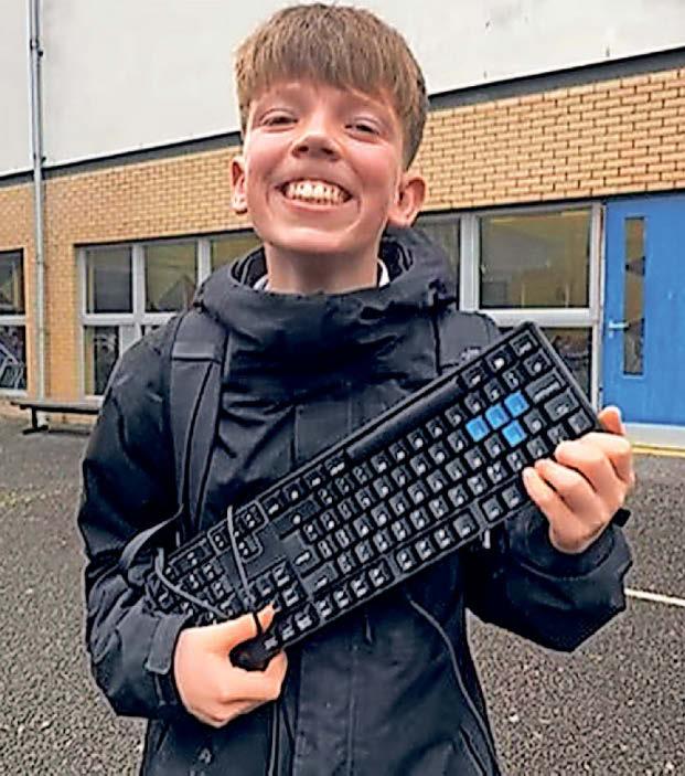 Connor will be 'Forever 14' as tributes paid to Paisley pupil