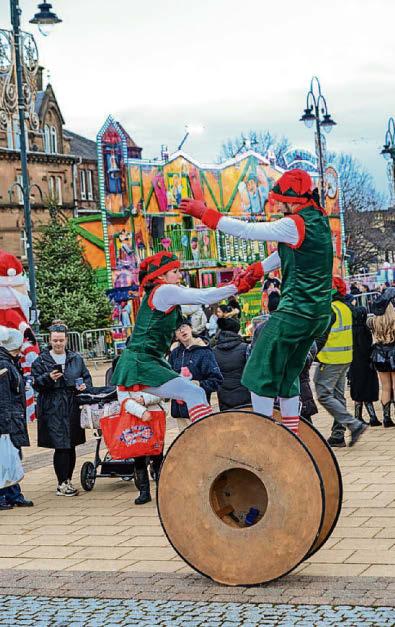 Festive joy in Johnstone